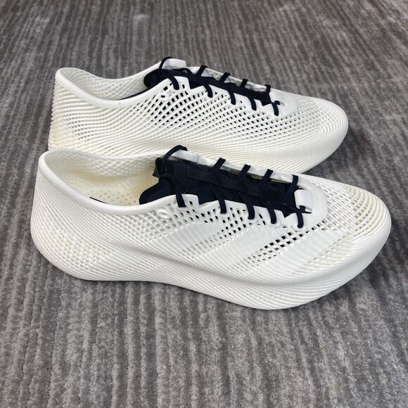 Adidas ClimaCool Laced Shoes Mens Size 9.5 White Black 3D Mesh Casual JQ6637